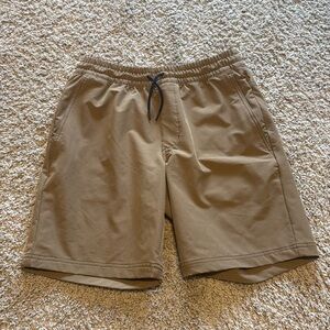 Old Navy Khaki Stretch Tech Shorts Size S